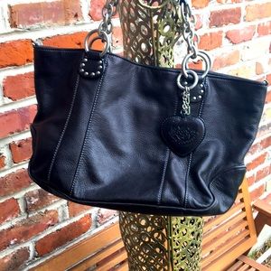Quality Leather Tote by Juicy Couture .
